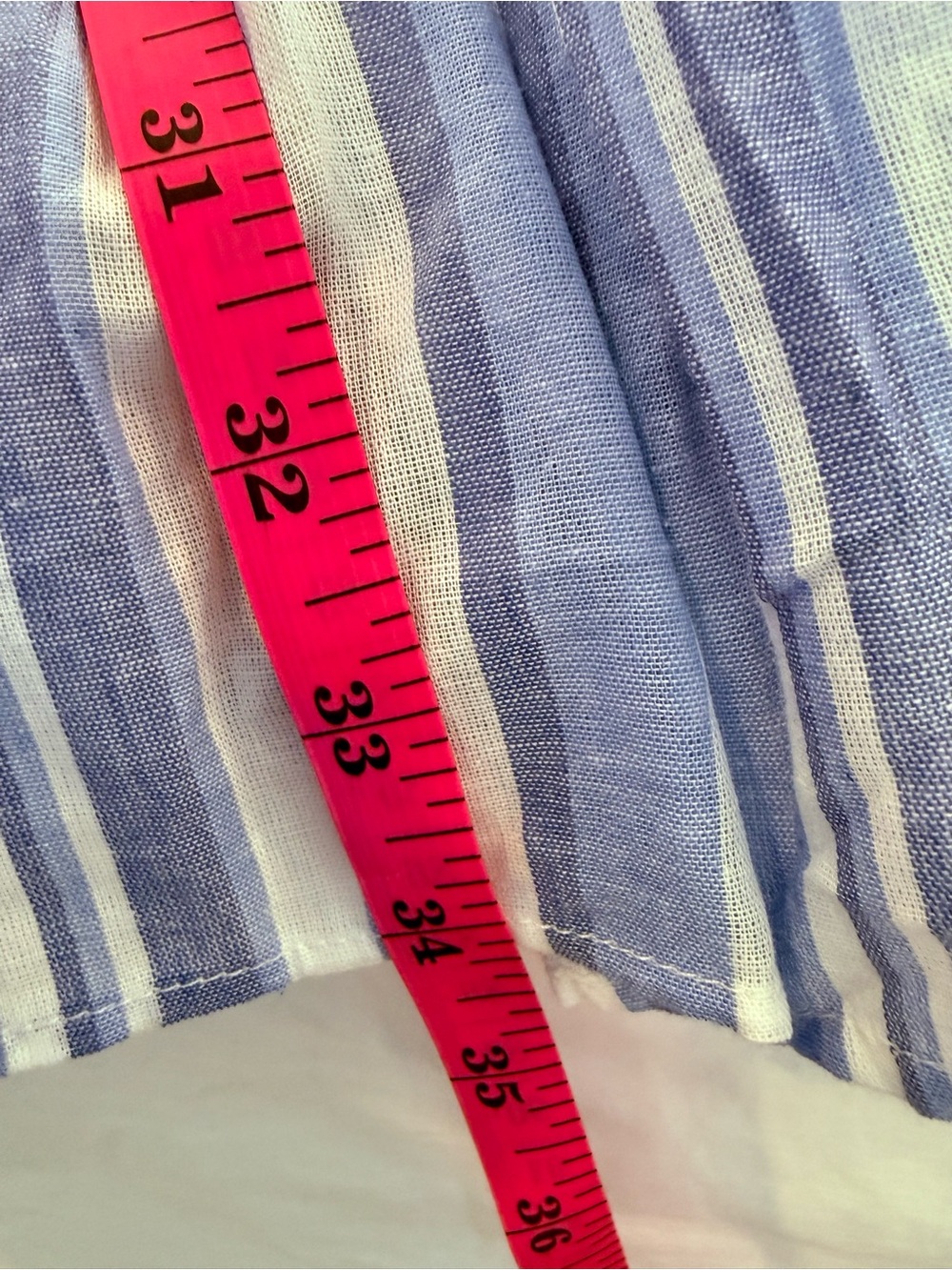 NWT Veronica Beard Zee Dress Blue Multi Striped Tiered Ruffle Size 14 - Picture 9 of 14
